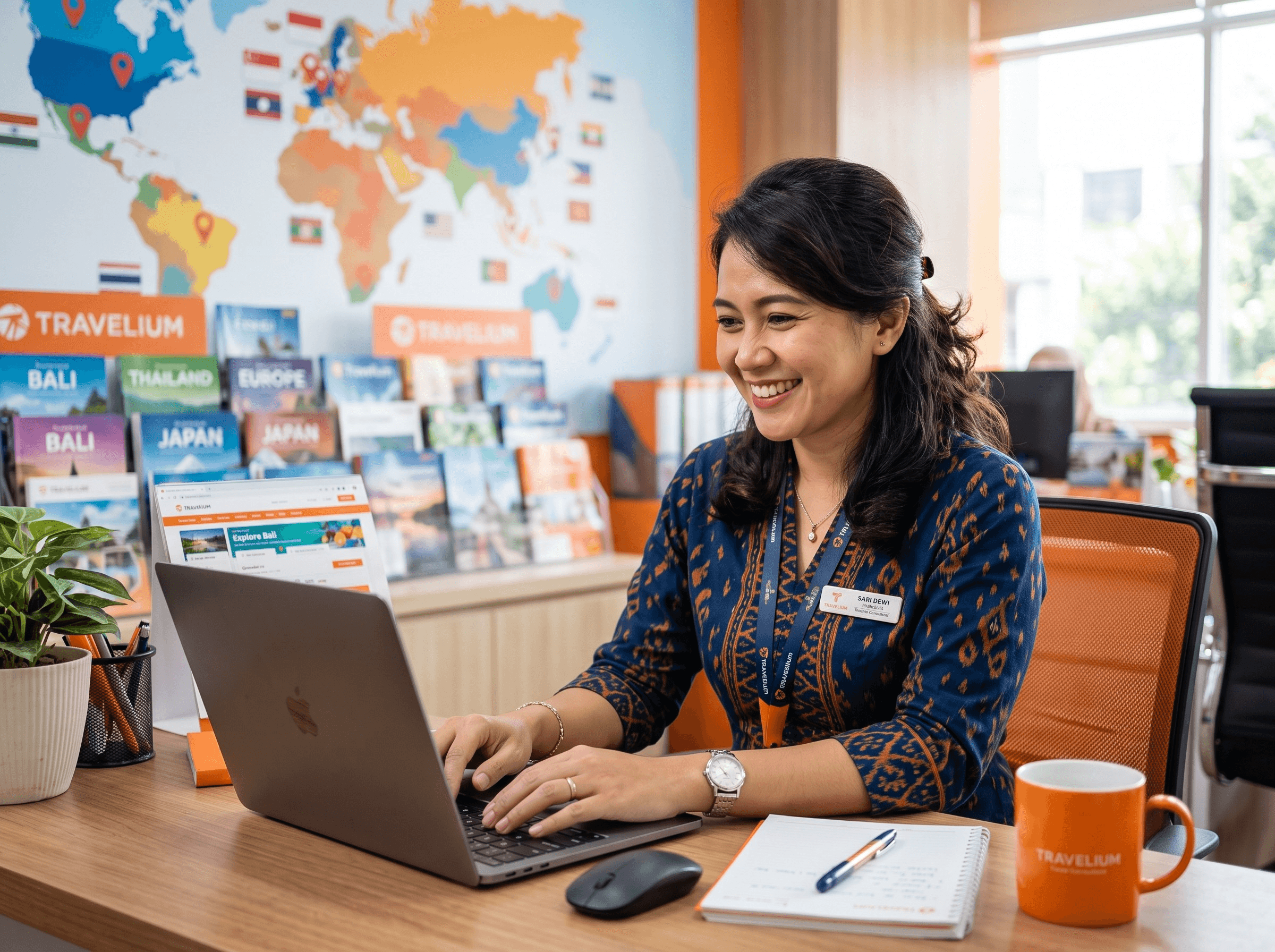 Agen travel mengelola bisnisnya dengan Travelium
